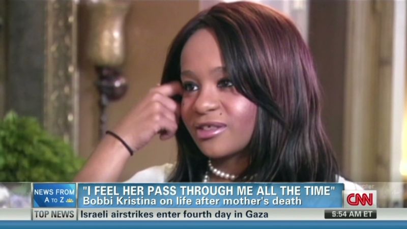 Whitney Houston’s daughter: ‘I can always feel her’